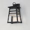 Maxim Lighting Shutters 1-Light Small Outdoor Wall Sconce 40632WZBK - alternate 3